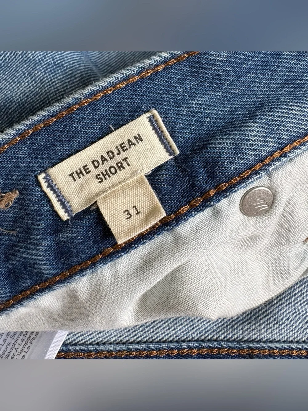Madewell denim short size 31